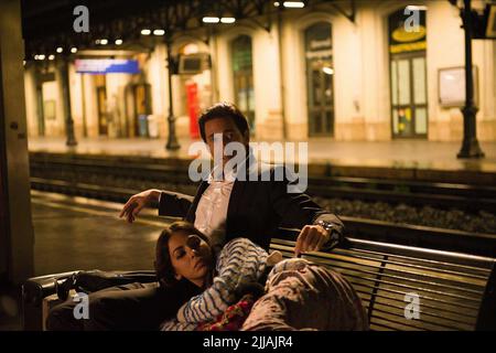 ADRIEN BRODY, MORAN ATIAS, DRITTE PERSON, 2013 Stockfoto