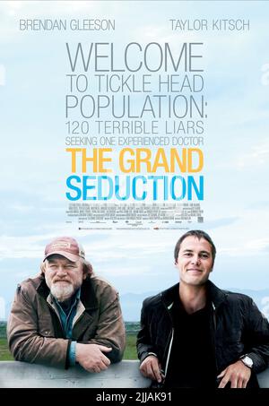 BRENDAN GLEESON, Taylor Kitsch, Plakat, die große Verführung, 2013 Stockfoto