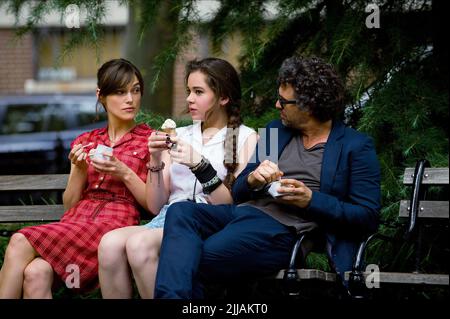 KEIRA KNIGHTLEY, Hailee Steinfeld, Mark Ruffalo, wieder beginnen, 2013 Stockfoto