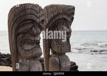 Heilige Stätten, Hawaii Big Island Stockfoto