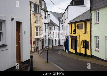 Historische Gebäude in Ilfracombe, Devon Stockfoto