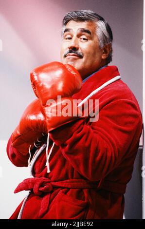 Der deutsche Schauspieler Mario Adorf // ARD-Sendung Mensch Meier // ARD Studios // 10.07.1986 Stockfoto