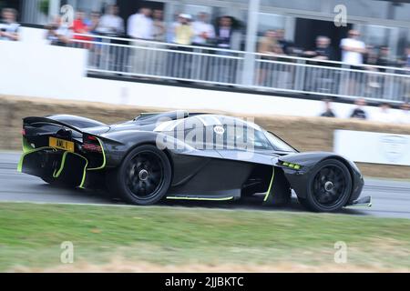 Aston Martin Vantage F1 Edition beim Festival of Speed 2022 in Goodwood, Sussex, Großbritannien Stockfoto