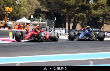 Carlos Sainz Grand prix 2022 Stockfoto