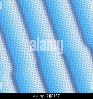 Abstrakt quadratisch bunte Palette Backstein Wand Textur Hintergrund mit geometrischen dekorative Illustration von Offset Quads Raster Muster Kunst Hintergrund Stockfoto