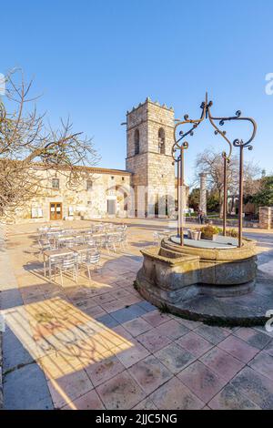 Santuari del Corredor - Kirche Corredor, Parc Natural El Montnegre i el Corredor, Barcelona, Spanien Stockfoto