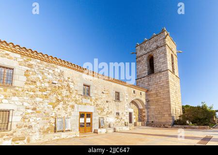 Santuari del Corredor - Kirche Corredor, Parc Natural El Montnegre i el Corredor, Barcelona, Spanien Stockfoto