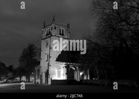 Der hl. Thomas Becket Kirche, Ramsey town, Cambridgeshire, England, Großbritannien Stockfoto