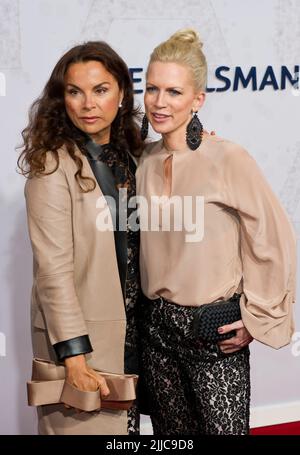 ARCHIVFOTO: Tamara von NAYHAUSS wird 50 am 23. Juli 2022 empfangen Modedesignerin Anna VON GRIESHEIM und TV-Moderatorin Tamara VON NAYHAUSS Medienunternehmen Bertelsmann SE & Co. KGaA am 09,10 die Gäste zur 'Bertelsmann Party 2014' im Repraesentanzhaus in Berlin. 2014 Â© Stockfoto
