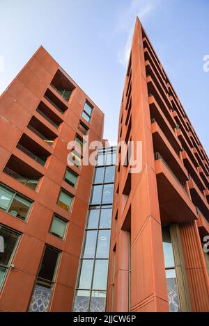 London, England, UK - Tapestry Building Apartments by Niall McLaughlin Architects Stockfoto