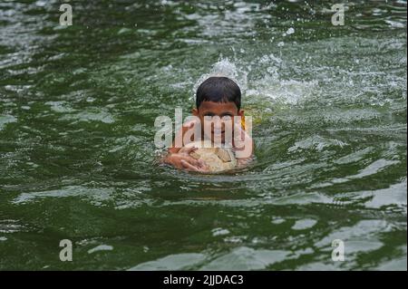 Sylhet, MexikoStadt, Bangladesch. 24.. Juli 2022. 24. Juli 2022