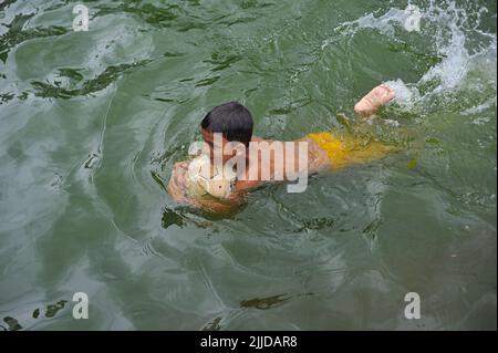 Sylhet, MexikoStadt, Bangladesch. 24.. Juli 2022. 24. Juli 2022