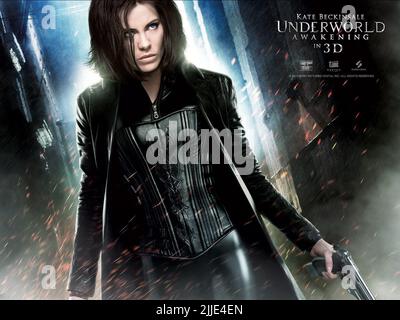 KATE BECKINSALE POSTER, UNDERWORLD: AWAKENING, 2012 Stockfoto