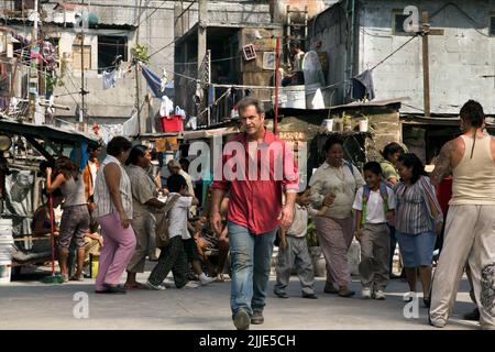 MEL GIBSON, WIE ICH MEINEN SOMMERURLAUB 2012 VERBRACHT HABE Stockfoto