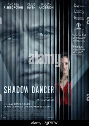 CLIVE OWEN, Andrea Riseborough, Plakat, Shadow Dancer, 2012 Stockfoto