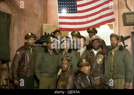 OYELOWO, NE-YO, PHILLIPS, HOWARD, KELLEY, JR., WILDS, JR., JORDAN, PAULK, PARKER, ROTE SCHWÄNZE, 2012 Stockfoto