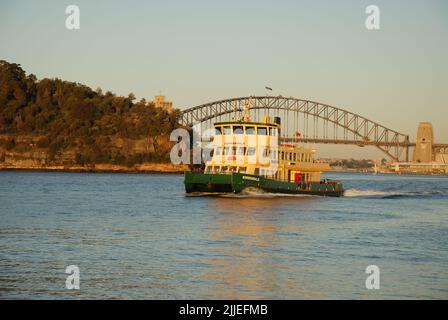 Passagierfähre in Sydney Harbour, Sydney, NSW, Australien Stockfoto