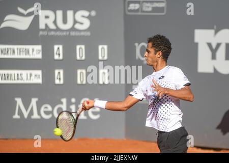 Juan Pablo Varillas (Peru). Legión Sudamericana Challenger, Buenos Aires II. Club Náutico Hacoaj. Stockfoto