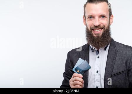 Sicheres Online-Zahlungskonto für Kreditkartenzahlungen Stockfoto