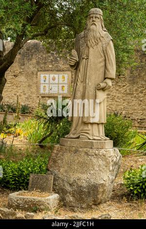 Santuario de Cura, Algaida, Mallorca, Balearen, Spanien Stockfoto