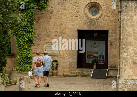 Santuario de Cura, Algaida, Mallorca, Balearen, Spanien Stockfoto