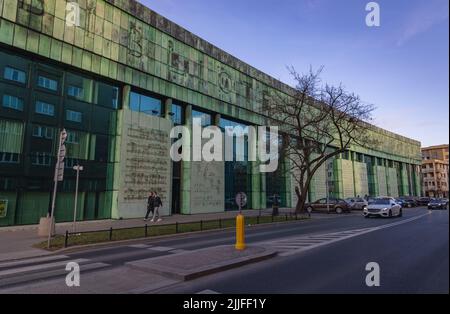 Universität Warschau in Warschau, Hauptstadt Polens Stockfoto