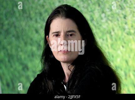 Berlin, Deutschland. 26.. Juli 2022. Fußball: Esin Rager, Vizepräsident des FC St. Pauli, spricht beim Nachhaltigkeitsforum der Deutschen Fußball-Liga DFL. Kredit: Britta Pedersen/dpa/Alamy Live Nachrichten Stockfoto