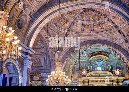 St. Joseph Pfarrkirche in Baguio, Philippinen. Stockfoto