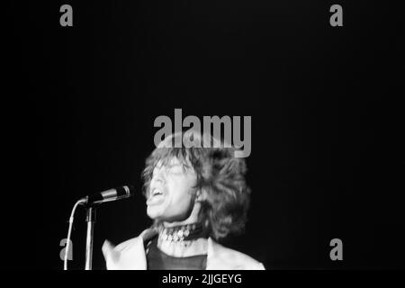 Rolling Stones Konzert im Palais des Sports in Paris, 1970 Stockfoto