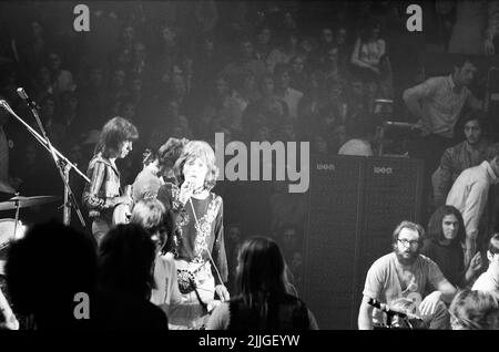 Rolling Stones Konzert im Palais des Sports in Paris, 1970 Stockfoto