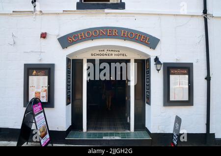 Das Haunted Schooner Hotel in alnmouth northumberland england, Großbritannien 2022 Stockfoto