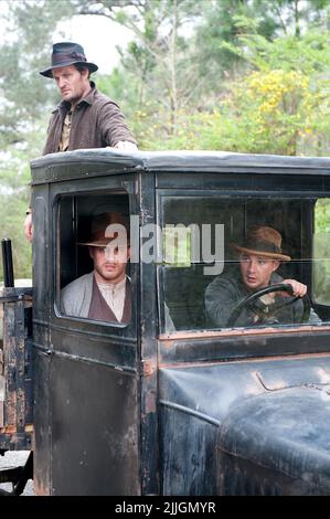 JASON CLARKE, Tom Hardy, SHIA LABEOUF, GESETZLOSE, 2012 Stockfoto