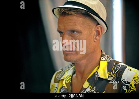 DOLPH LUNDGREN, EINER IN DER KAMMER, 2012 Stockfoto