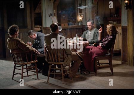 JASON CLARKE, SHIA LABEOUF, Tom Hardy, Jessica Chastain, GESETZLOSE, 2012 Stockfoto