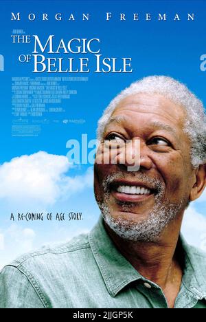 MORGAN FREEMAN POSTER, DIE MAGIE DER BELLE ISLE, 2012 Stockfoto