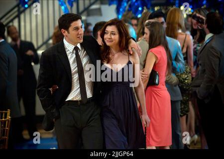 JASON BIGGS, Alyson Hannigan, AMERIKANISCHE REUNION, 2012 Stockfoto