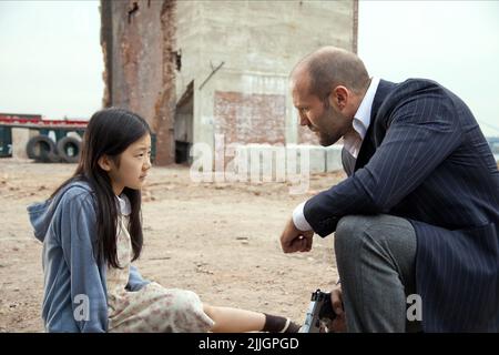 CHAN, STATHAM, SAFE, 2012 Stockfoto