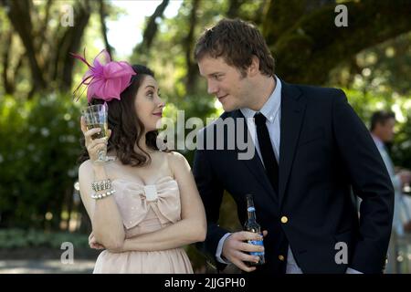 BRIE, PRATT, DAS FÜNFJÄHRIGE ENGAGEMENT, 2012 Stockfoto