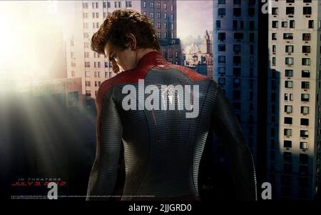 ANDREW GARFIELD , DER ERSTAUNLICHE SPIDER-MAN, 2012 Stockfoto