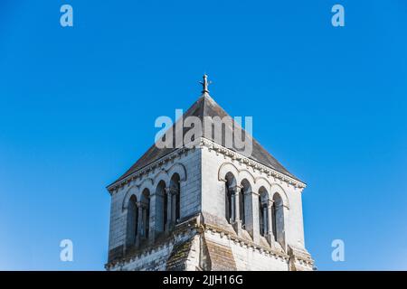Stiftskirche Saint-Aignan in Saint-Aignan in der Region Loir-et-Cher in Frankreich Stockfoto