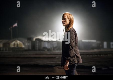 JESSICA CHASTAIN, NULL DUNKEL 30, 2012 Stockfoto