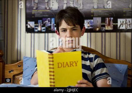 ZACHARY GORDON, TAGEBUCH EINES WEHENDEN KINDES: DOG DAYS, 2012 Stockfoto