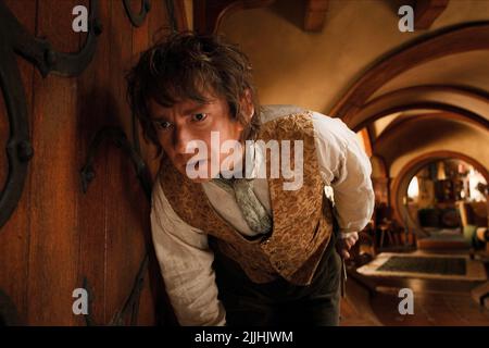 MARTIN FREEMAN, Der Hobbit: Eine unerwartete Reise, 2012 Stockfoto