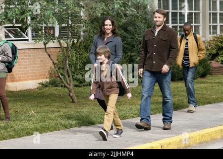 JENNIFER GARNER, Cameron "CJ" ADAMS, Joel Edgerton, die Ungeraden LEBEN VON TIMOTHY GREEN, 2012 Stockfoto