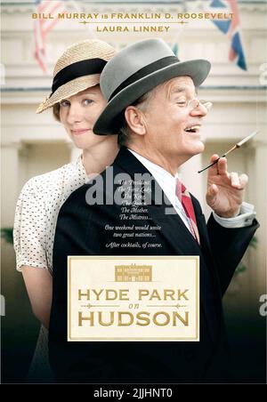 LAURA LINNEY, Bill Murray, Plakat, HYDE PARK AM HUDSON, 2012 Stockfoto