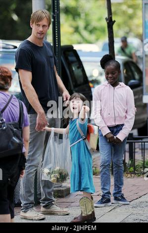 ALEXANDER SKARSGARD, SONATA APRILE, was MAISIE WUSSTE, 2012 Stockfoto