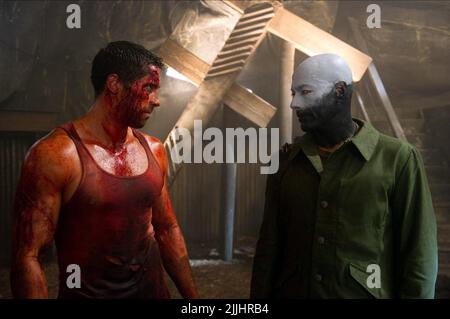 SCOTT ADKINS, JEAN-CLAUDE van Damme, Universal Soldier: Tag der Abrechnung, 2012 Stockfoto