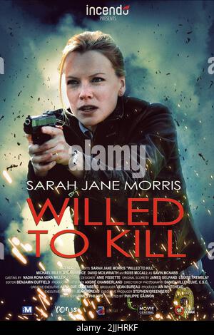 SARAH JANE MORRIS POSTER, WWILLT TO KILL, 2012 Stockfoto