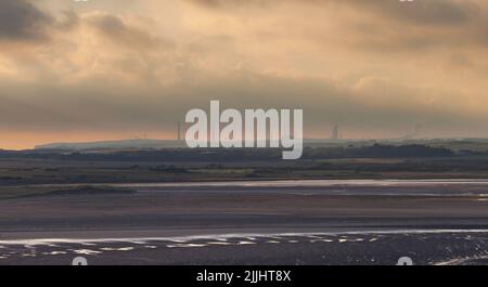 Zellafield, nukleare Wiederaufbereitungsanlage, West Cumbria, Großbritannien Stockfoto