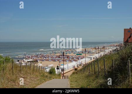 Belgien, De Haan, Strand // Belgien, De Haan, Strand Stockfoto